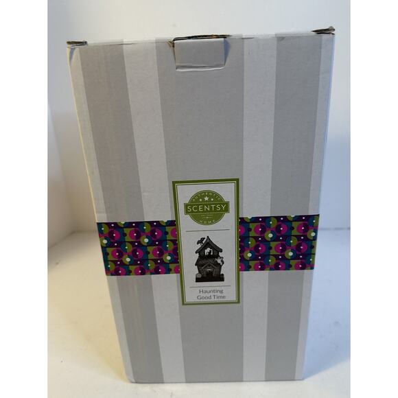 Scentsy Haunting Good Time Haunted House Halloween Wax Warmer NIB No Instruction - Picture 1 of 10